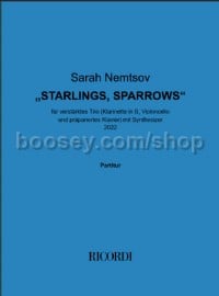 "Starlings, Sparrows" (Score)